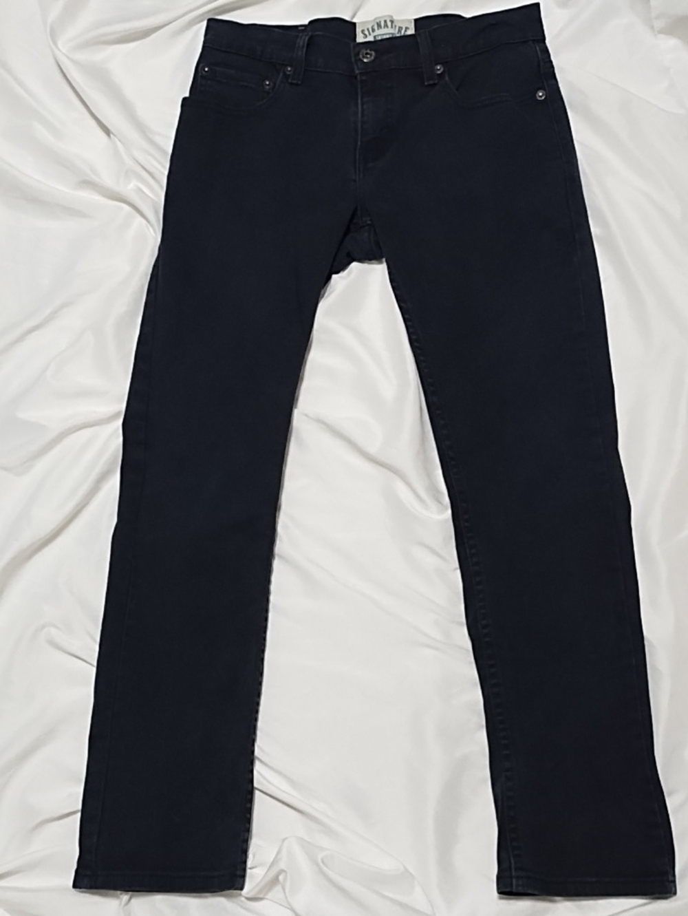 Levi's Signature Black Skinny Jeans Sz 12M